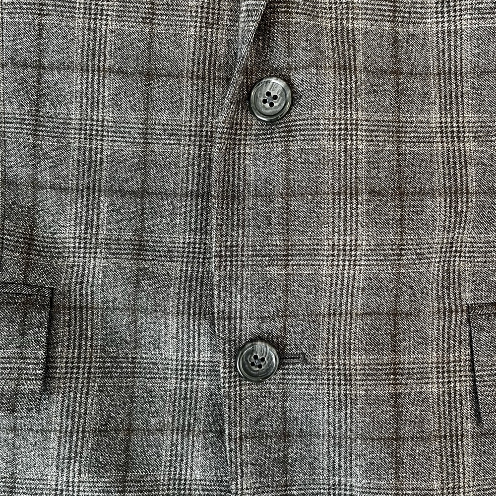 Todd Snyder Charcoal Plaid Suit - Picture 8 of 10